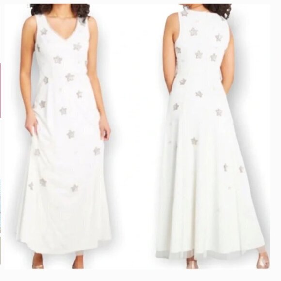 NWT Modcloth Under the Stars Sequin Maxi Dress - Picture 4 of 12